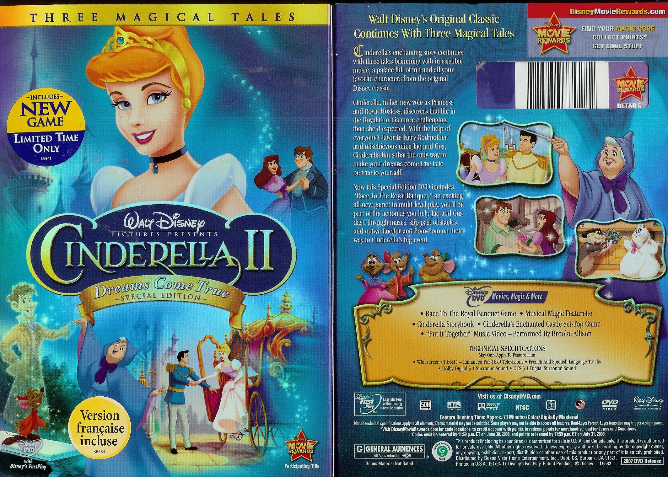 Cinderella II: Dreams Come True (Special Edition)