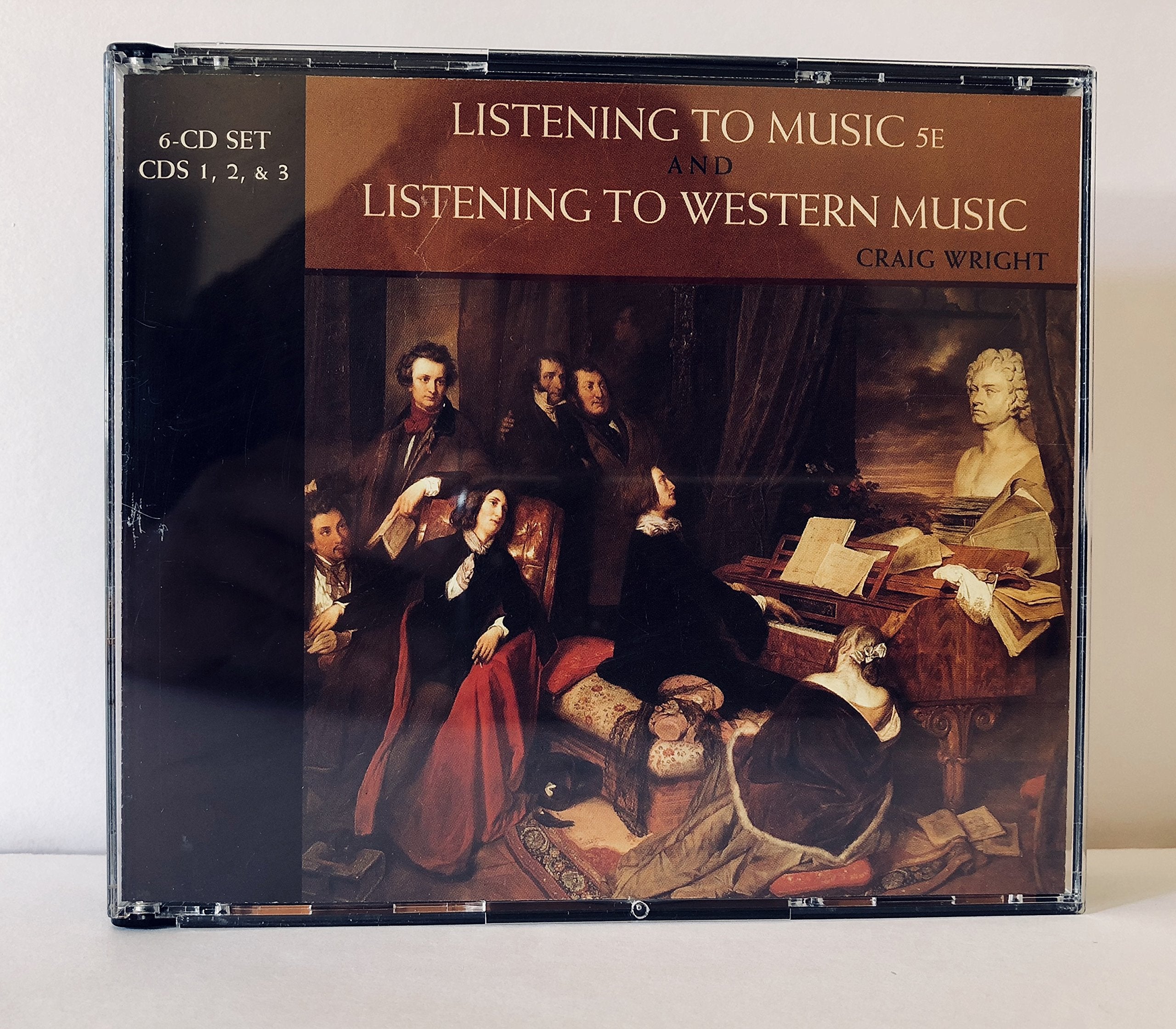 6-CD Set for Wright’s Listening to Music, 5th and Listening to Western Music