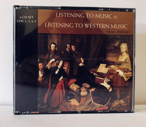 6-CD Set for Wright’s Listening to Music, 5th and Listening to Western Music