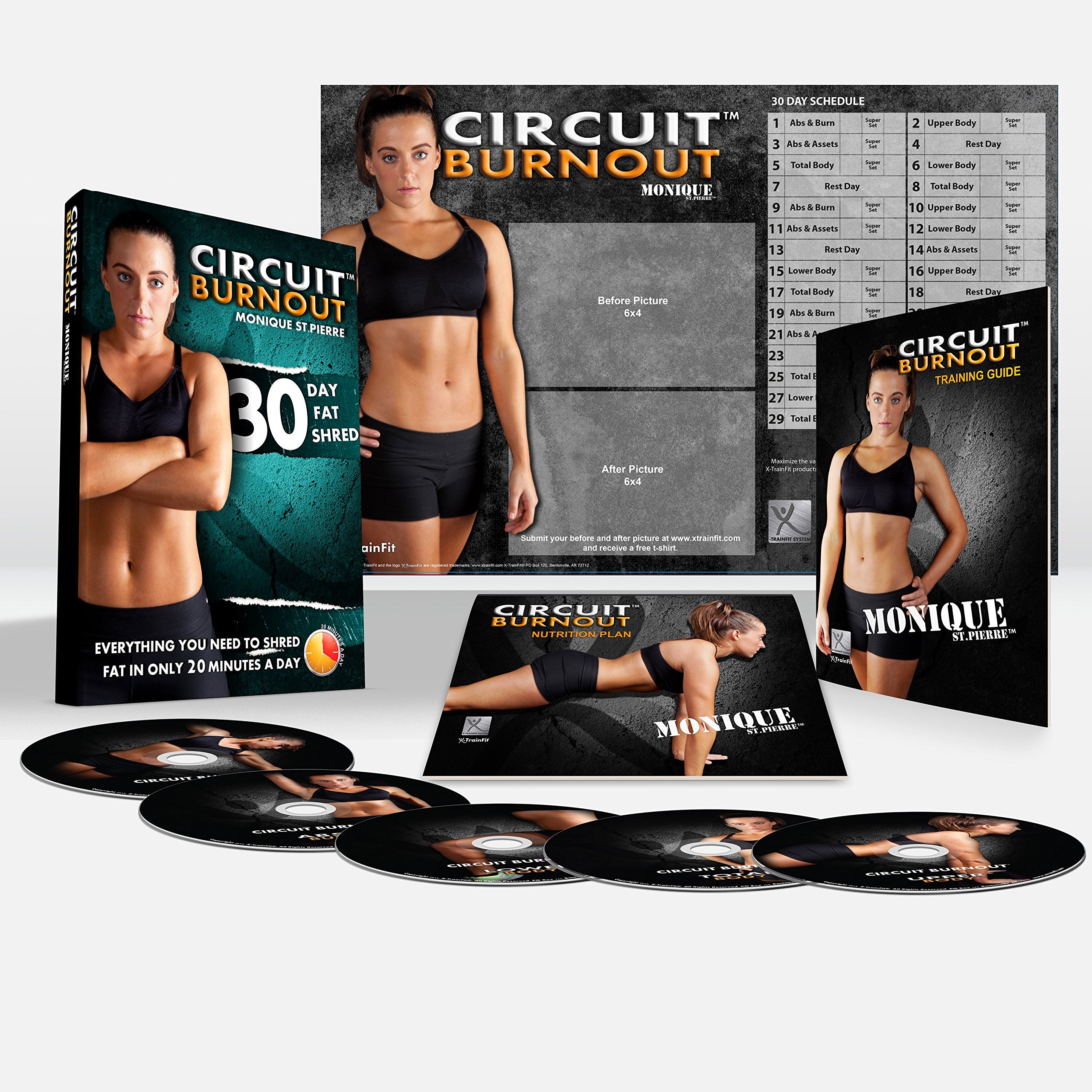 Circuit Burnout 30 Day Fat Shred - Monique St.Pierre