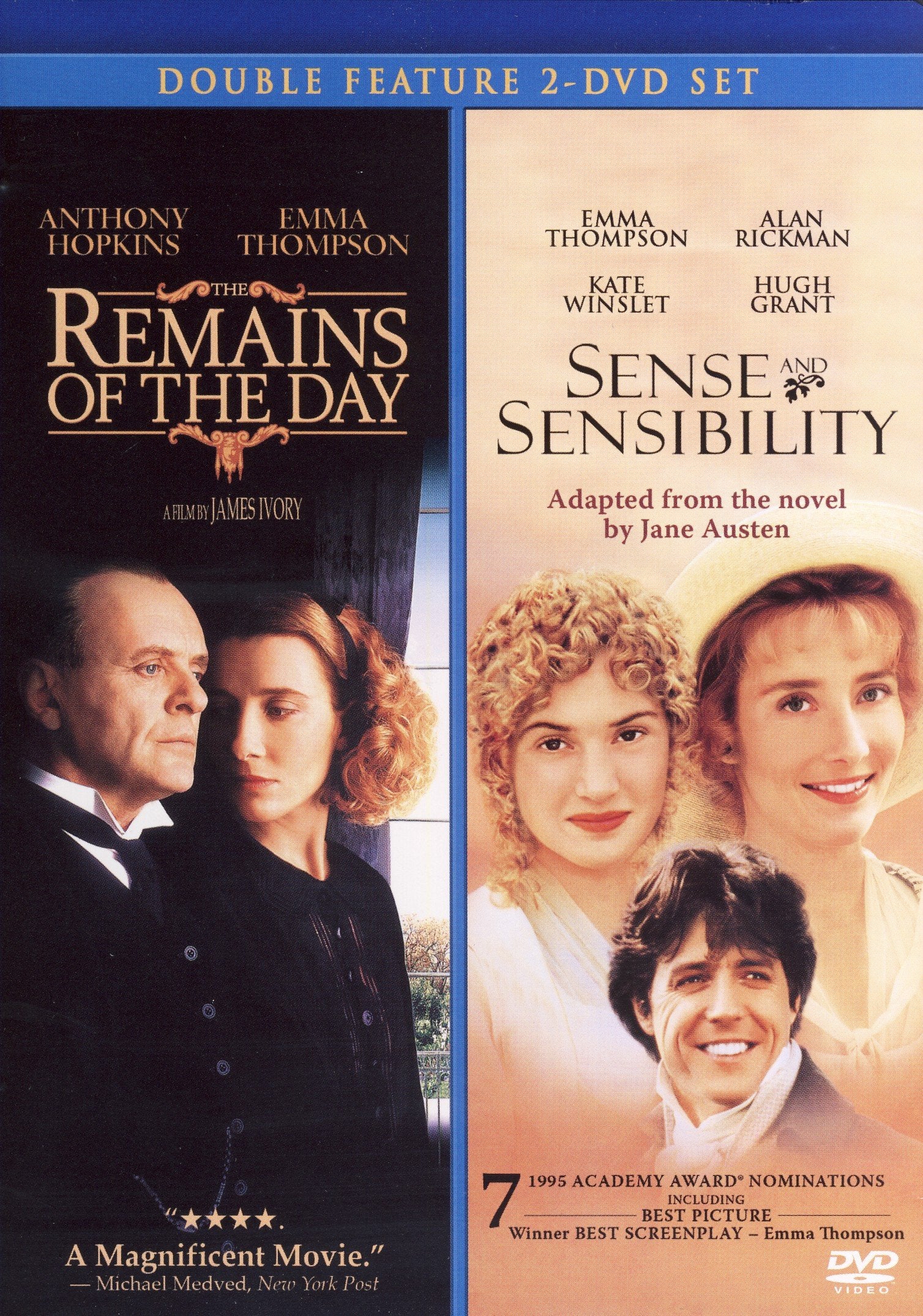 Sense and Sensibility / Remains of the Day (Double Feature)