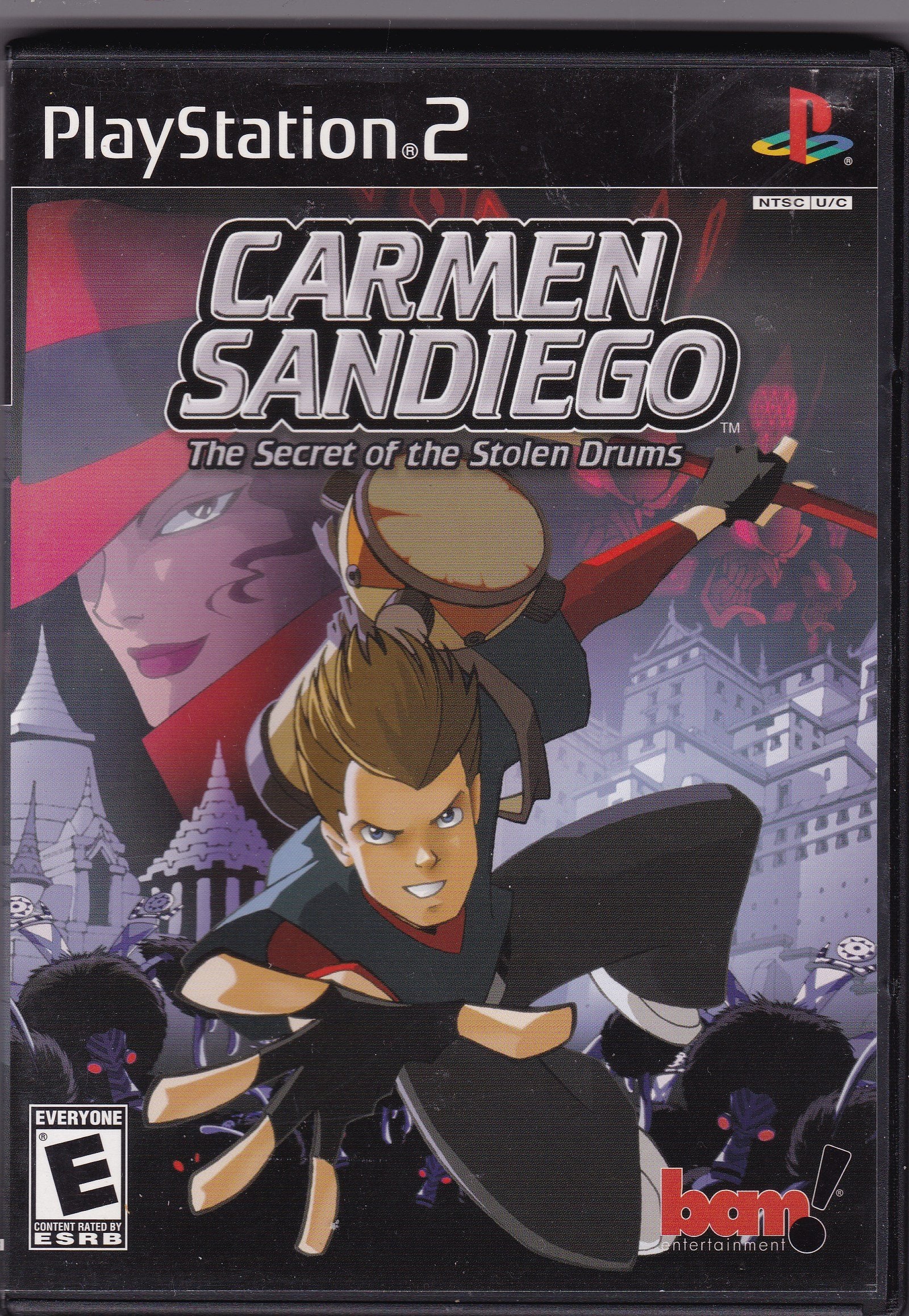 Carmen Sandiego: The Secret Of The Stolen Drums - PlayStation 2