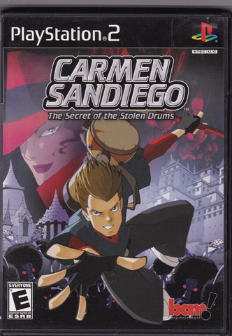 Carmen Sandiego: The Secret Of The Stolen Drums - PlayStation 2