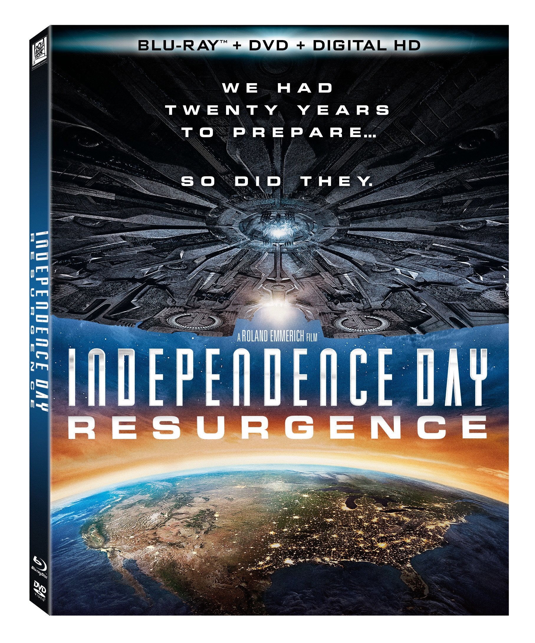 Independence Day Resurgence(Bluray+DVD+Digital HD)