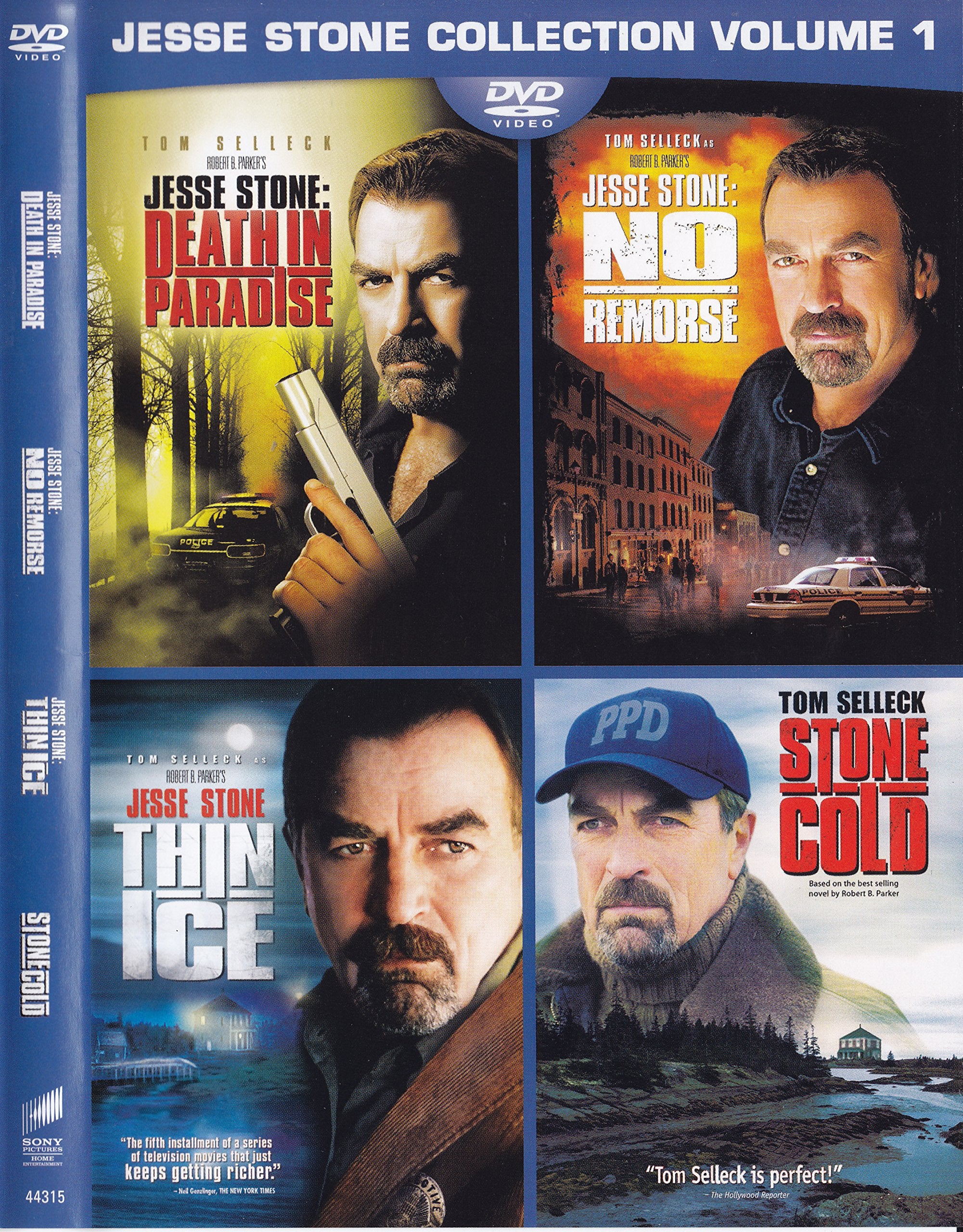 Jesse Stone: Death in Paradise / Jesse Stone: No Remorse / Jesse Stone: Thin Ice / Stone Cold - Vol