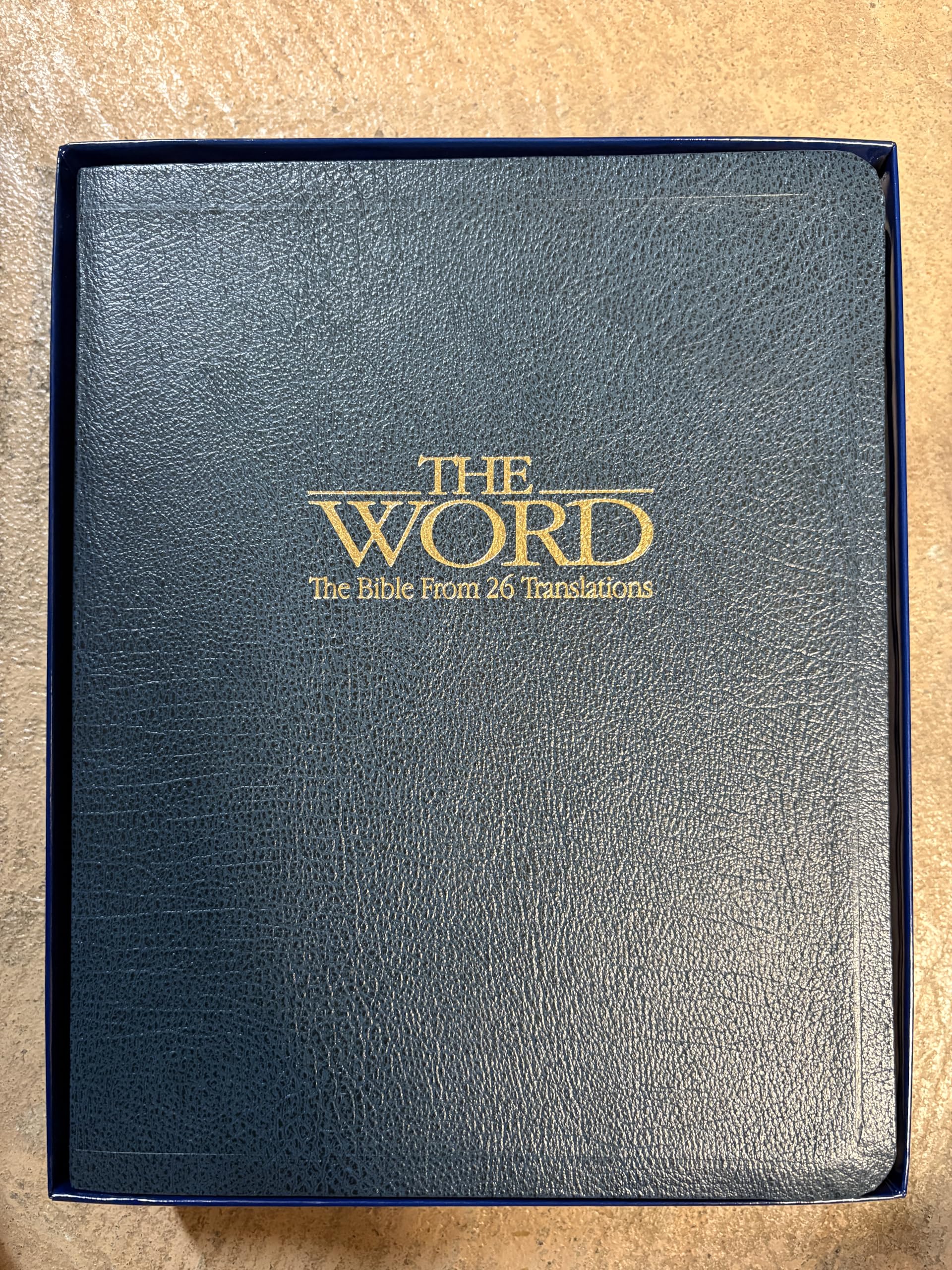 The Word: The Bible from 26 Translations/Bonded Leather