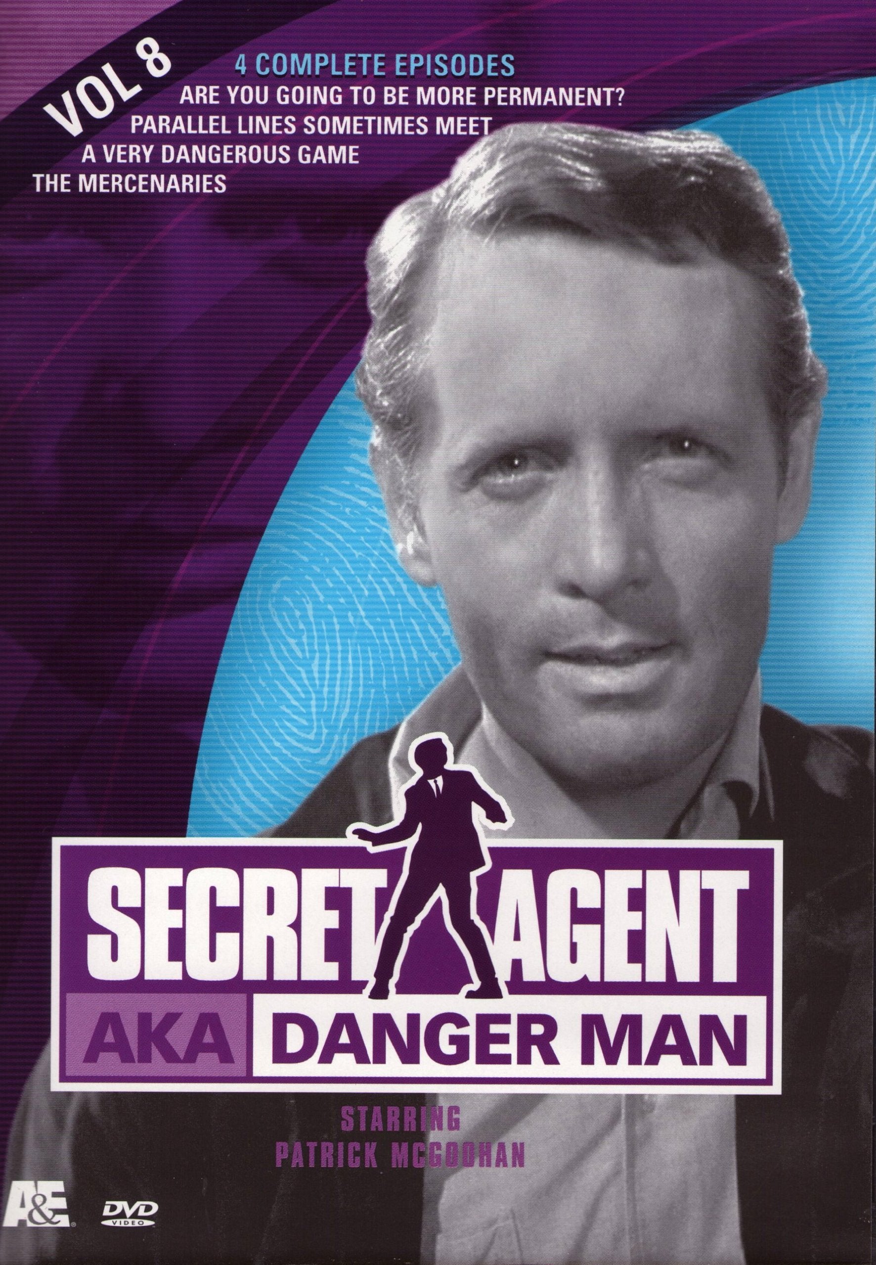 Secret Agent AKA Danger Man Volume 8 Starring Patrick Mcgoohan