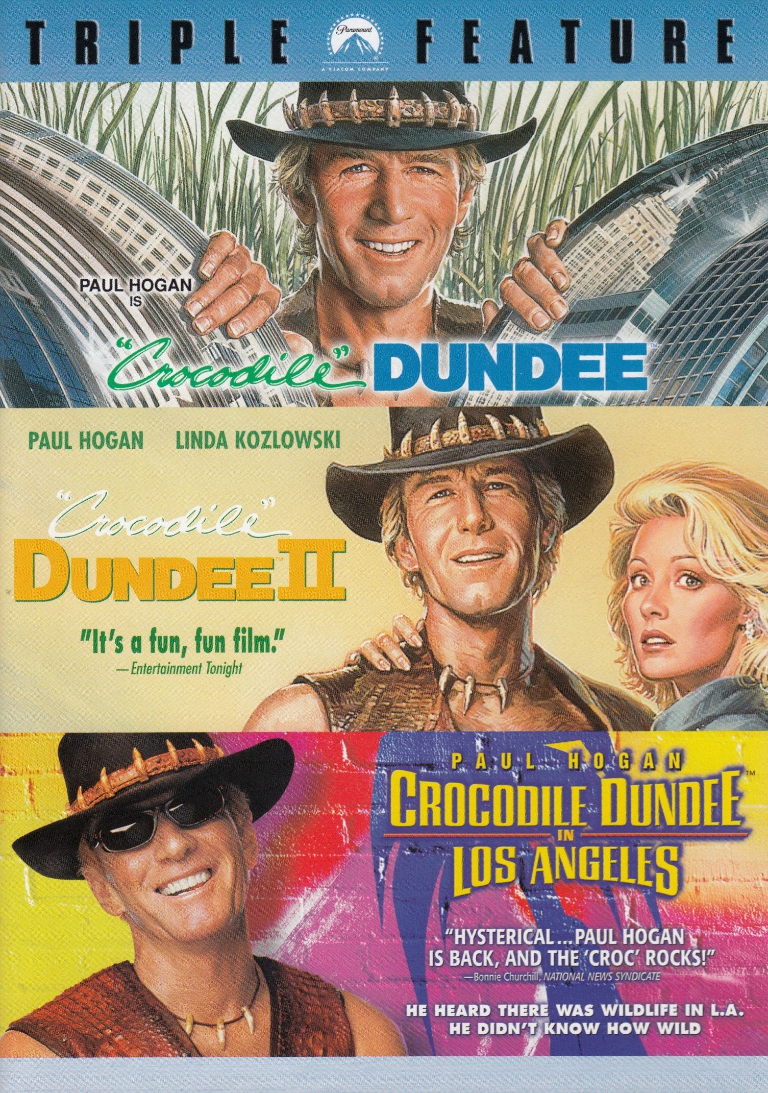 Crocodile Dundee Triple Feature (Crocodile Dundee / Crocodile Dundee II / Crocodile Dundee in Los Angeles) [DVD]