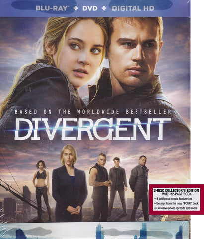 Divergent Digi-Book (Blu-ray / DVD / Digital HD)