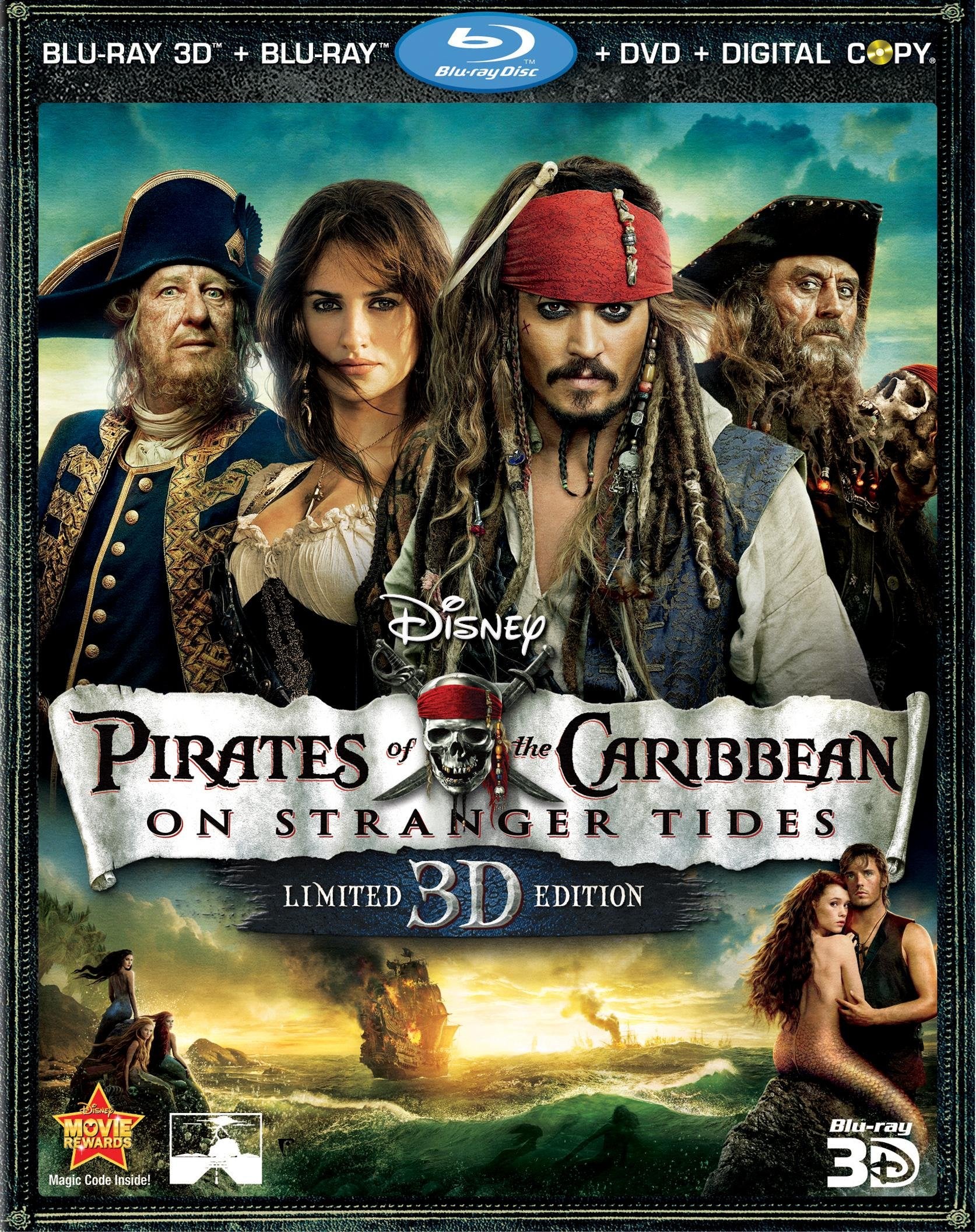 Pirates of the Caribbean: On Stranger Tides [Blu-ray]